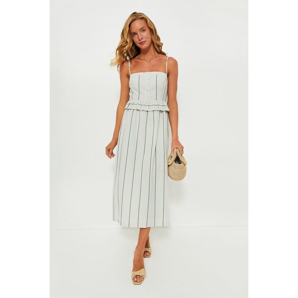 TUCKERNUCK Mondego Stripe Seersucker Maddy Dress Size XXXL NWT